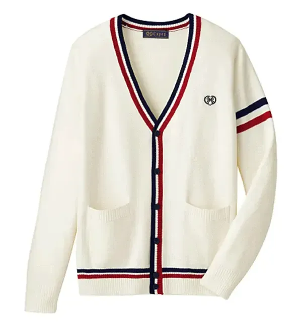 Boxy Fit Drop Shoulder Uniform Cardigan Small MOQ