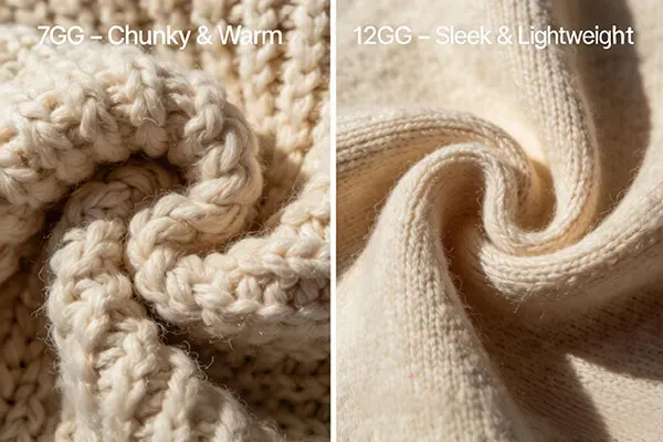 Comparison between 7GG and 12GG