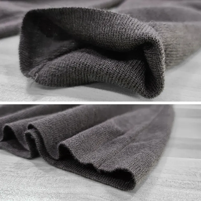 Rollneck & Turtleneck Sweaters Knitting Details