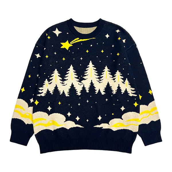 custom-jacquard-knit-starry-night-graphic-china-sweater-manufacturer
