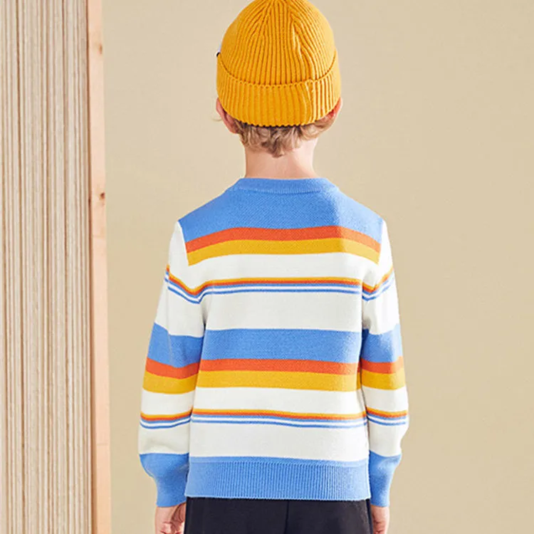 custom-kids-striped-graphic-knit-sweater-model-shot
