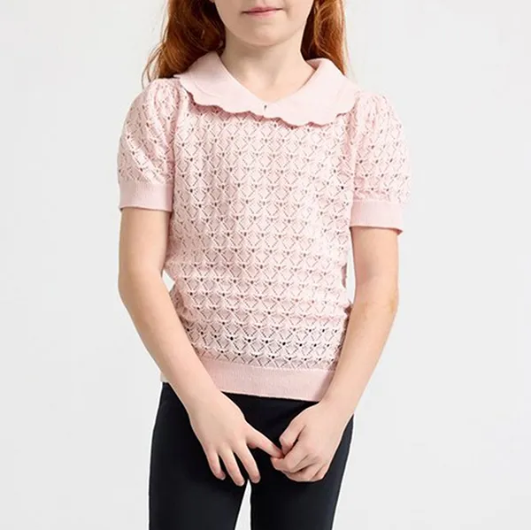 custom-kids-pointelle-knit-sweater-model-shot