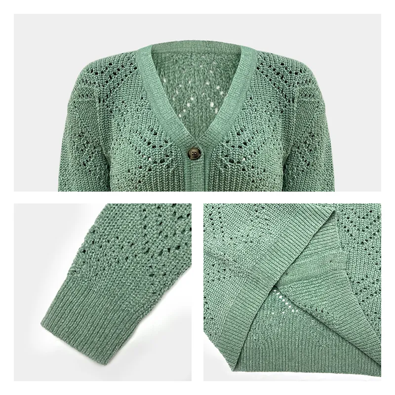 custom-pointelle-v-neck-knit-cardigan-knitting-details