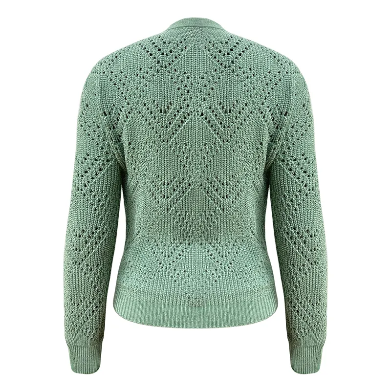 custom-pointelle-v-neck-knit-cardigan-back