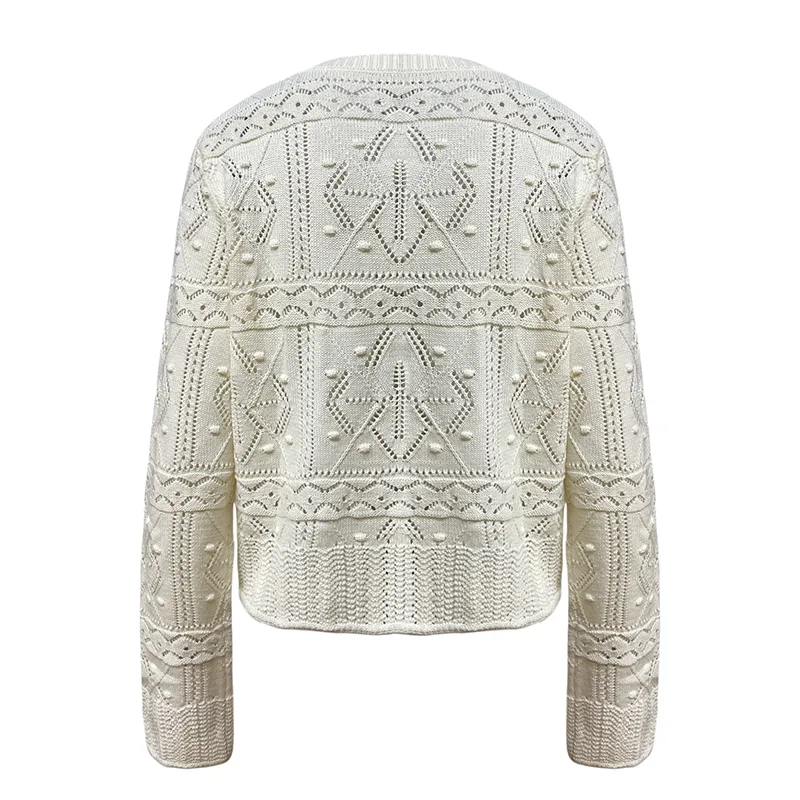 womens-v-neck-pointelle-knit-sweater-oem-manufacturer-back