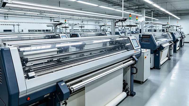 STOLL computerized flat knitting machine for women's pullovers