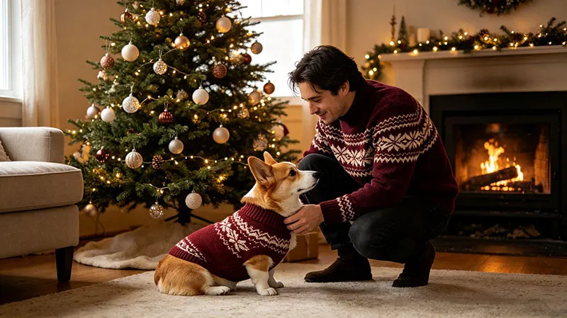Wholesale matching dog and owner sweaters collection for fashion brands